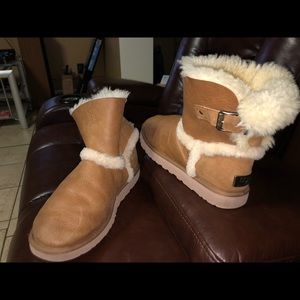 Leather Ugg boots